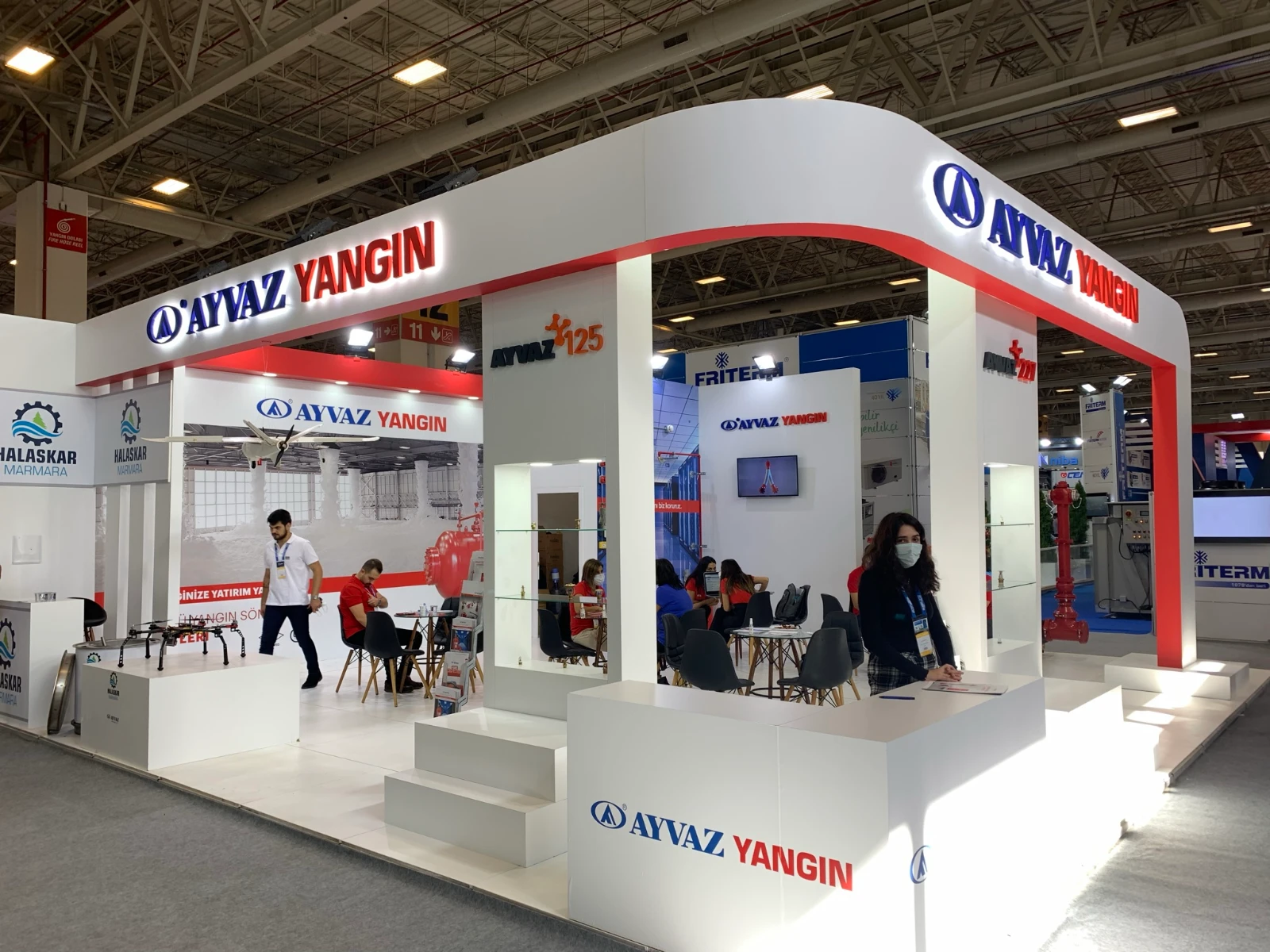 Ayvaz Yangın - ISK-Sodex standı